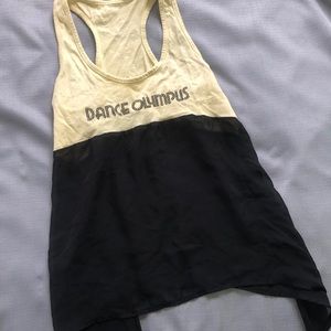 Dance Olympus racerback tank